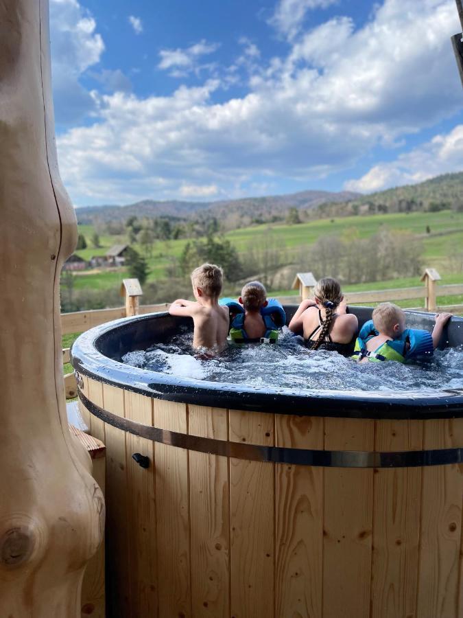 Goralskie Domki Na Podhalu - Z Jacuzzi Maniowy Exterior foto
